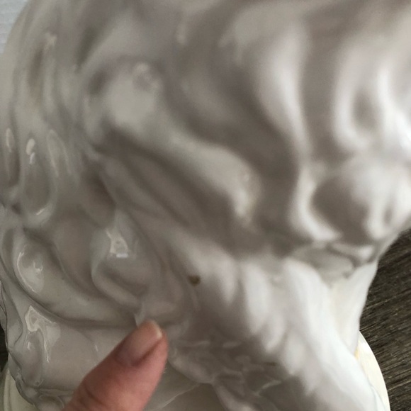 80s Ceramic Cat Table Lamp - Picture 16 of 16